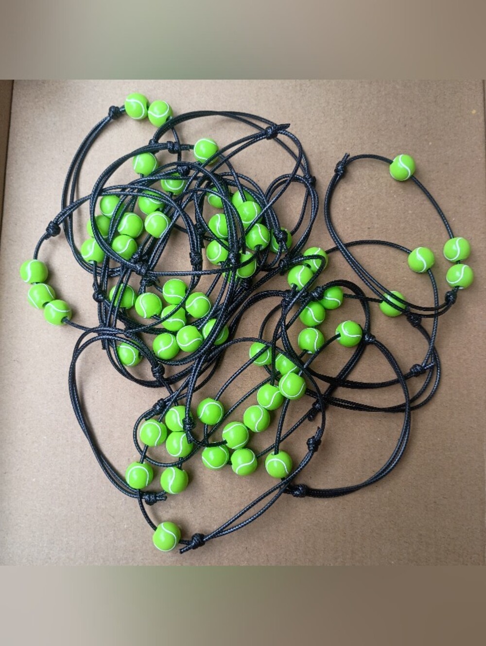 NWT 20 Piece Tennis Sport Nylon Bracelets